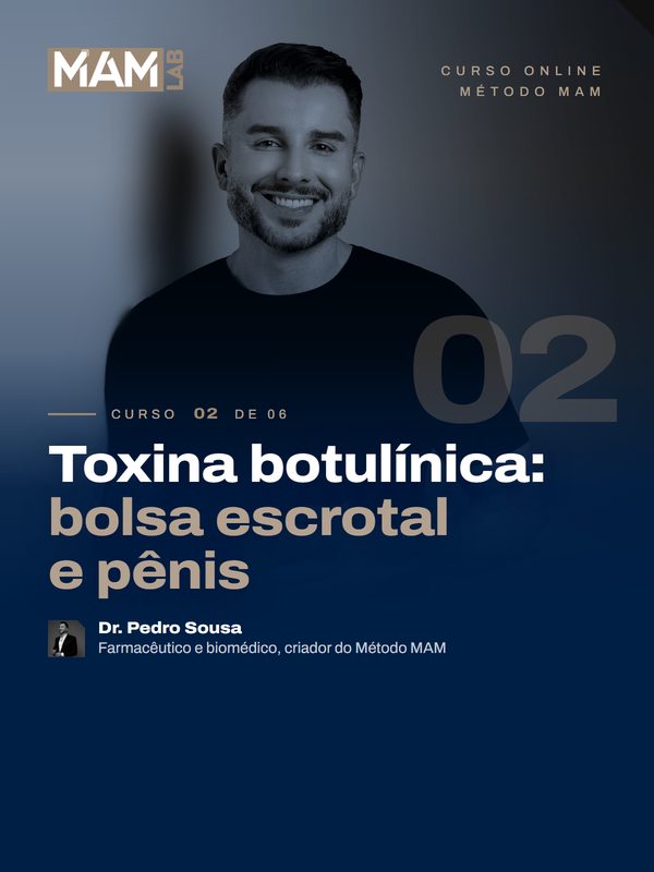 Capa do curso Toxina botulínica: bolsa escrotal e pênis